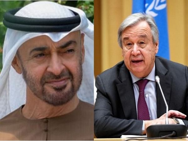 UAE President, UN Secretary-General discuss regional developments and efforts to contain regional escalation in phone call
