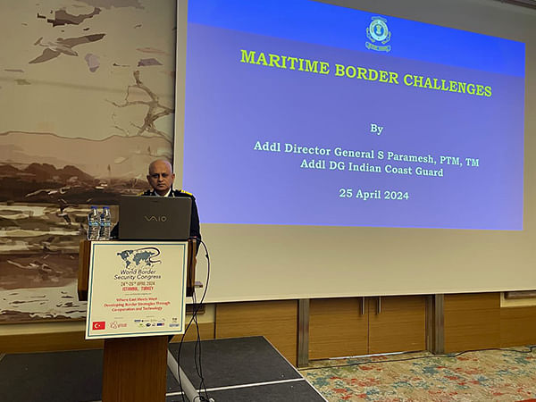 Indian Coast Guard delegation participates in World Border Security Congress in Istanbul 