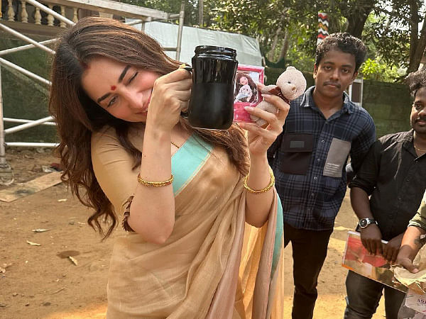 Tamannaah Bhatia treats fans with spooky BTS pics from 'Aranmanai 4' set: 'challenging yet fun'