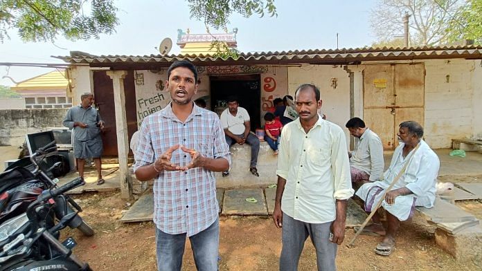 Two Reddy volunteers in Vejendla deny allegations of favouritism, say their work is transparent & carried out publicly | Photo: Prasad Nichenametla | ThePrint