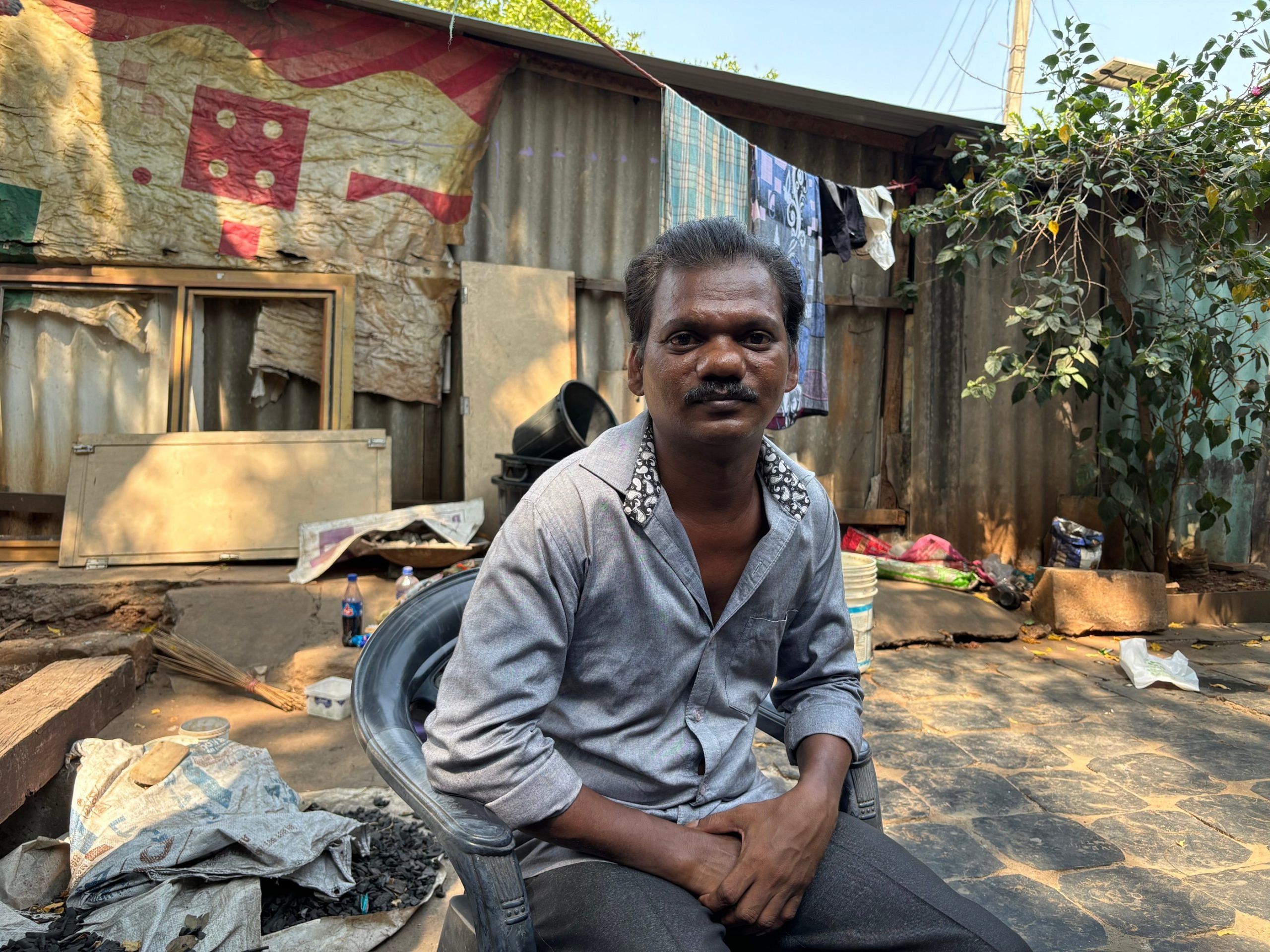 Appa Rao, resident of Visakhapatnam's Gandhi Nagar slum area | Vandana Menon | ThePrint