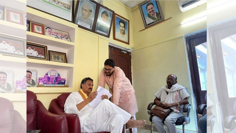 Mukhtar Ansari’s brother and SP candidate Afzal leads in UP’s Ghazipur by 60,000+ votes