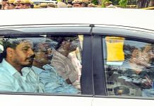 File photo of Delhi CM Arvind Kejriwal being taken to Rouse Avenue court | Representational image | ANI