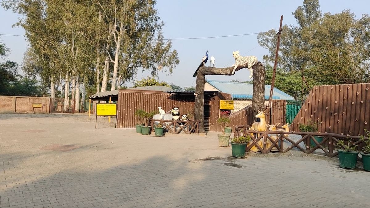 The entrance to Patiala's Bir Moti Bagh Zoo | Akanksha Mishra | ThePrint