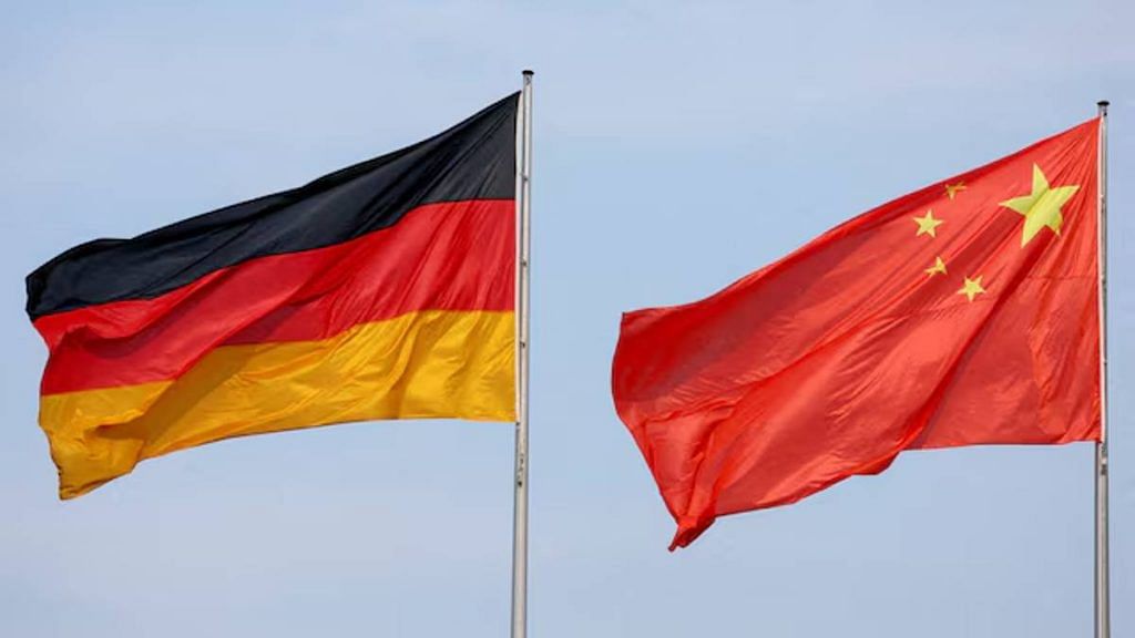The flags of Germany and China | Photo: Reuters