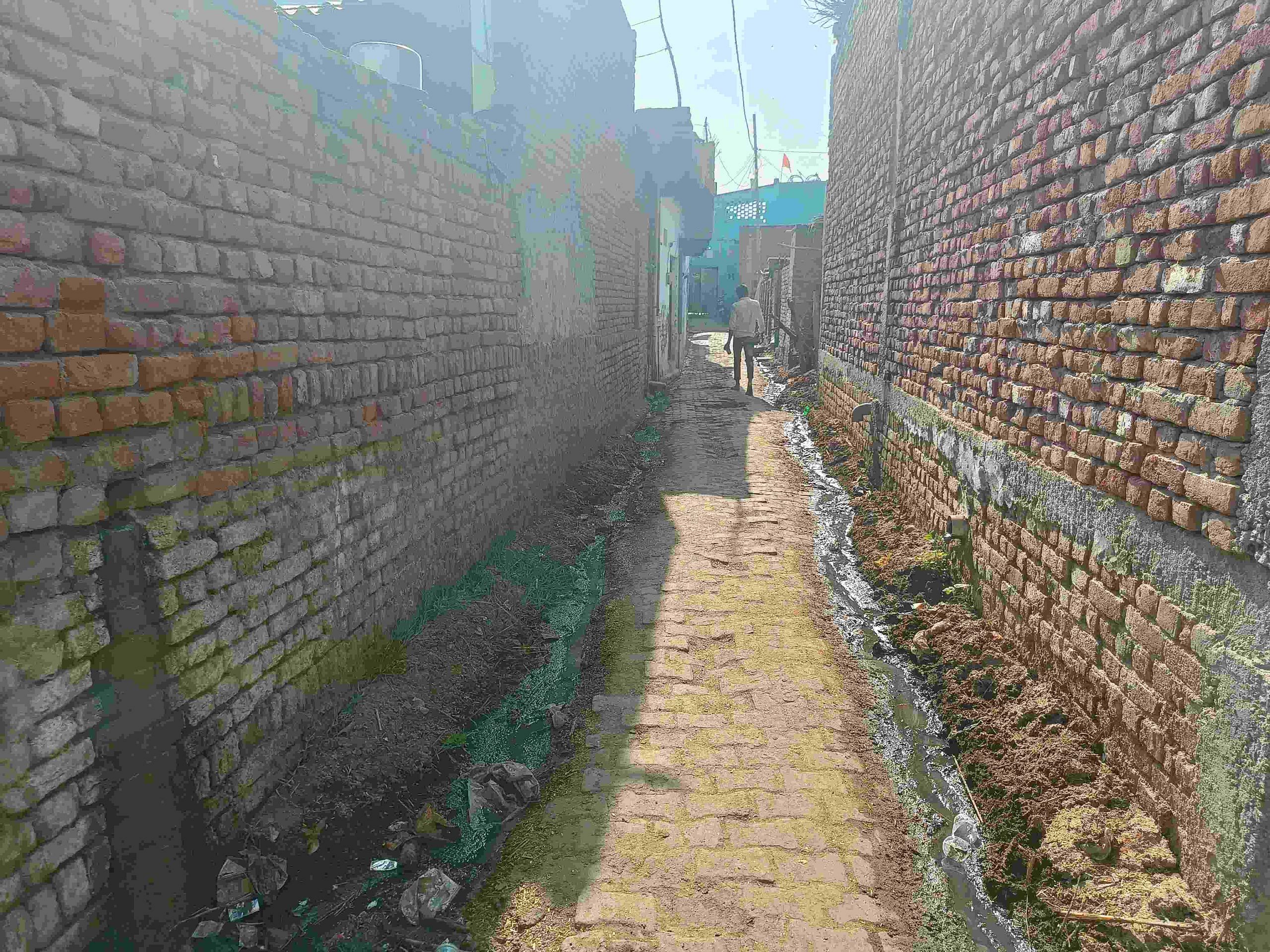Open drains in Rawal | Krishan Murari | ThePrint