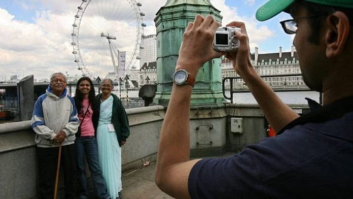 Indian tourists in London (representational image) | Suzanne Plunkett | Bloomberg