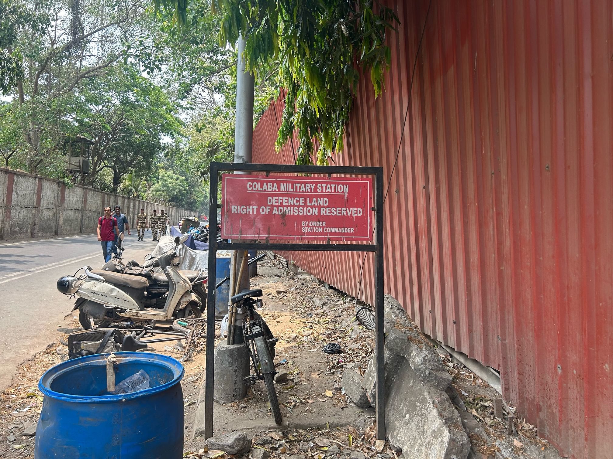 Outside the Adarsh Society building | Manasi Phadke | ThePrint