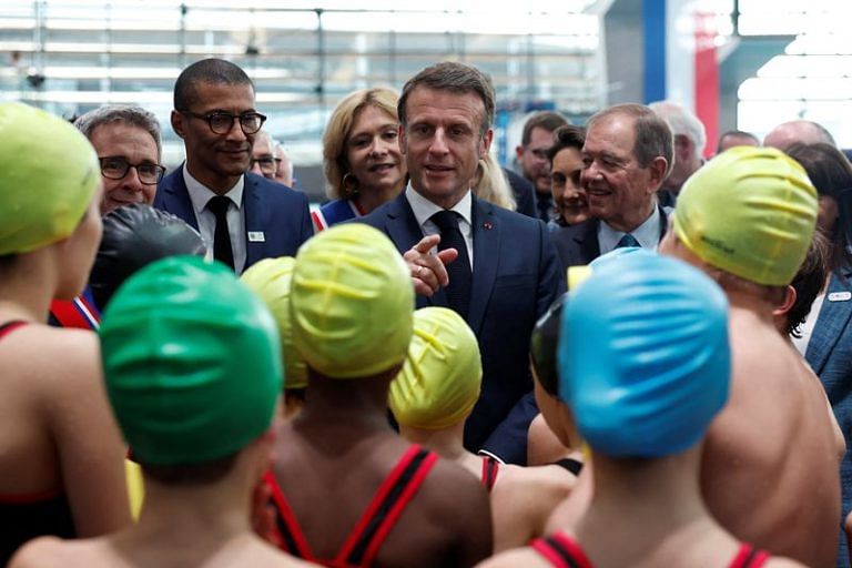 France’s Macron says he has no doubt Russia will try to target Paris Olympics