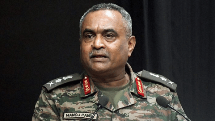 Chief of the Army Staff General Manoj Pande | File photo | ANI