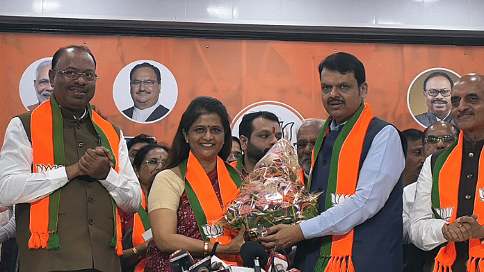 Veteran Congress leader Shivraj Patil's daughter-in-law Archana Patil Chakurkar joins BJP | Representative image | ANI