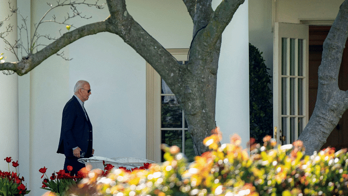 Representational image of U.S. President Joe Biden at the White House in Washington | Reuters