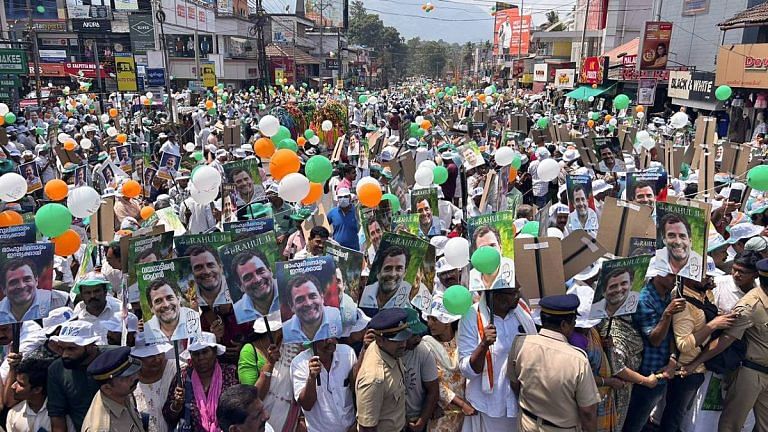 IUML cadres downplay missing party flags from Rahul’s Wayanad rally — ‘row created out of jealousy’