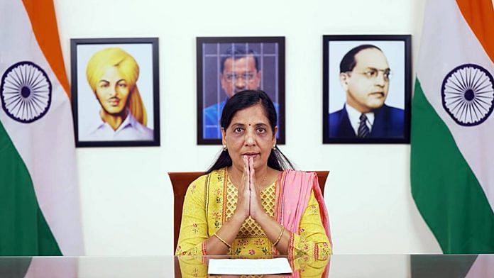 File photo of Sunita Kejriwal | ANI