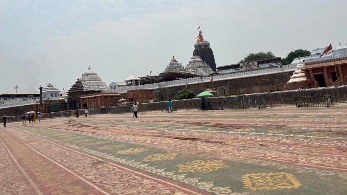 The Jagannath heritage corridor around the 12th century temple in Puri. | Moushumi Das Gupta | ThePrint