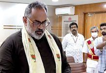 Rajeev Chandrashekhar filed his nomination for the Lok Sabha elections from Thiruvananthapuram | ANI