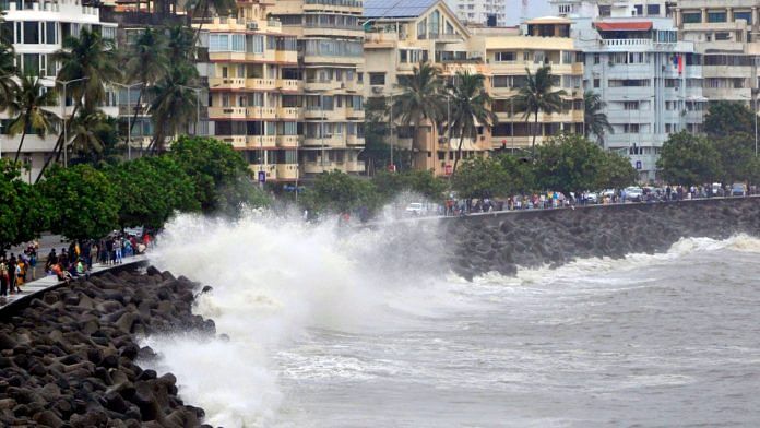 Over the next 75 years, Mumbai’s mean sea level will become at least 3m, and high tides could be as high as 6m. This means that much of the road and housing infrastructure would be destroyed. | representational image | ANI