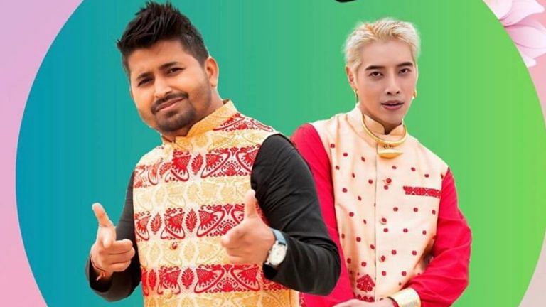 Bihu gets a K-pop twist. Aoora’s song with Assamese singer Nilotpal Bora is a daring mix