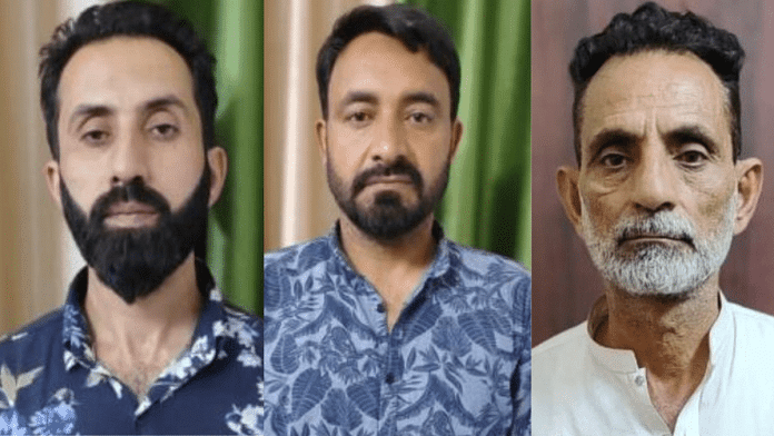 Nasir Ali, Altaf Bhat and Sayyed Gajanafar | By special arrangement