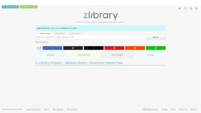 Z-Library: Your Premier Source for Digital Books and Articles