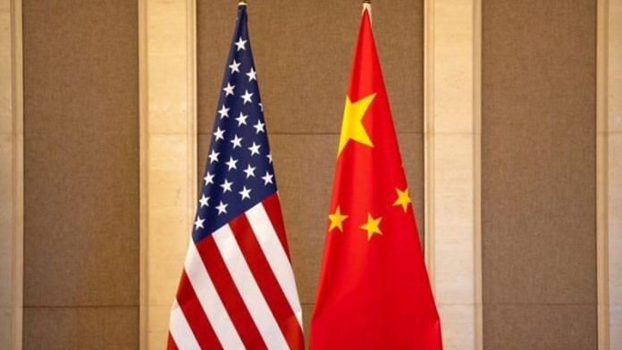 Flags of US and China | File photo | Reuters
