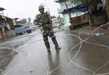 File photo of a CRPF trooper in Jammu and Kashmir | Praveen Jain | ThePrint