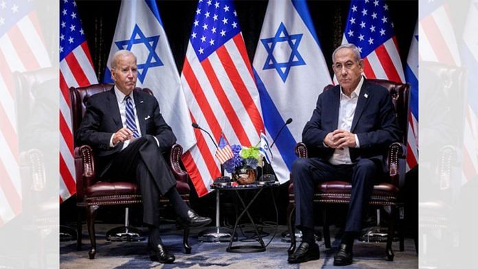 US President Joe Biden meets Israeli Prime Minister Benjamin Netanyahu in Tel Aviv in 2023 | Reuters
