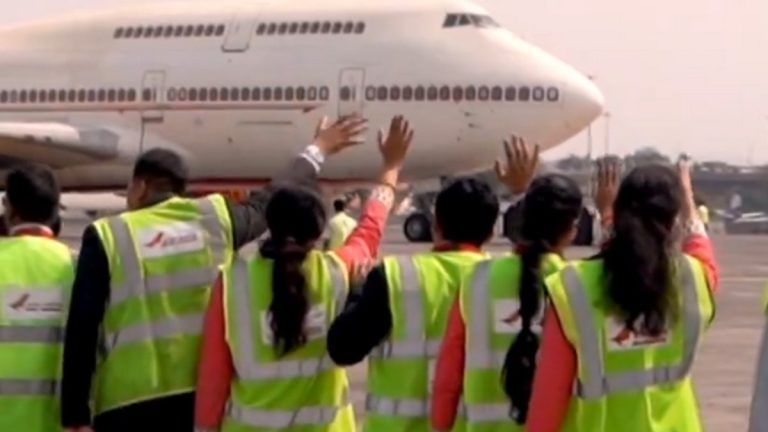 With a wobble after take-off, Air India 747s say goodbye. Some may still fly, some stripped for parts