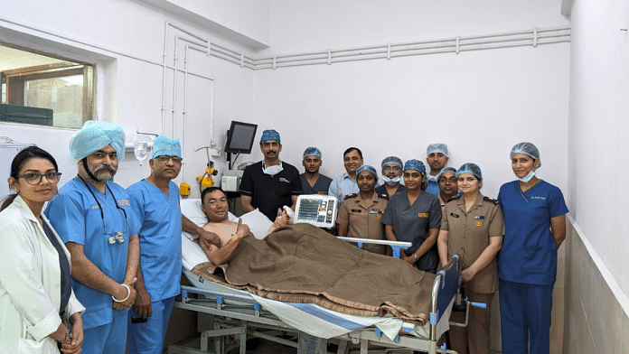 Jawan with doctors after surgery | Image by special arrangement