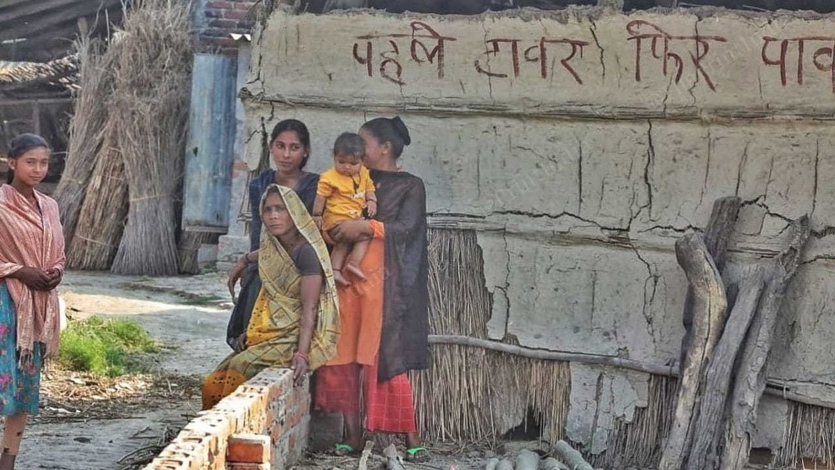 Residents of Bardiya village | Praveen Jain | ThePrint