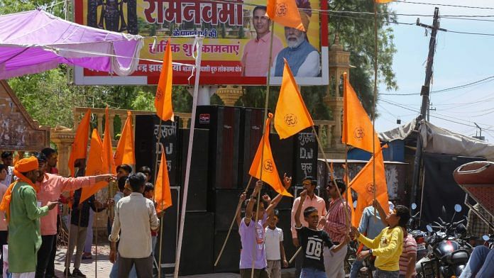 Ram Navami celebrations organised by BJP in Churu constitutency, Rajasthan | Suraj Singh Bisht | ThePrint
