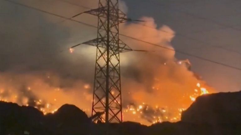 Ghazipur landfill fire controlled after 36 hrs & 45 tenders, but threat of more blazes looms