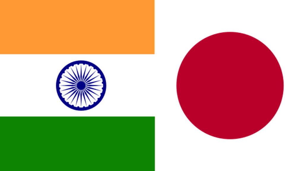 Flags of India and Japan | File photo | Commons