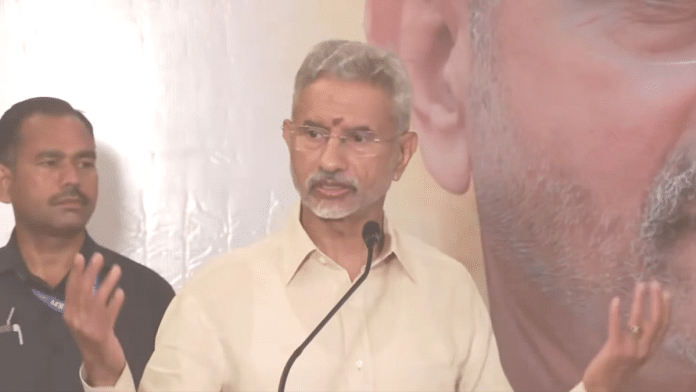 EAM S Jaishankar speaking on Foreign Policy the India Way: From Diffidence to Confidence in Hyderabad, Telangana on 23rd April | X(formerly Twitter)/ @DrSJaishankar