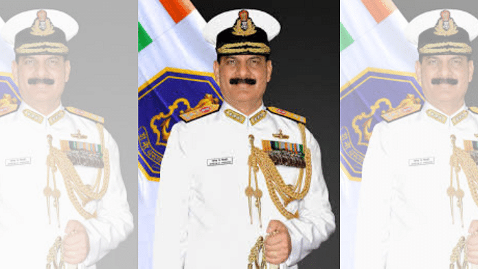 Vice Admiral Dinesh Kumar Tripathi | File Photo | PIB