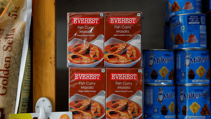 Representational image: Boxes of Everest masala | Reuters