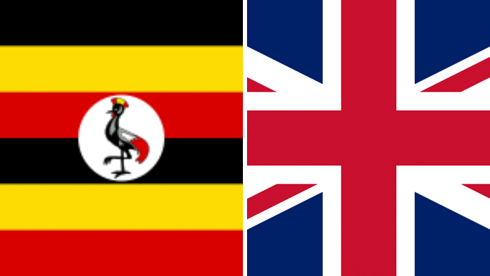 Flags of Uganda and the UK | Wikipedia Commons