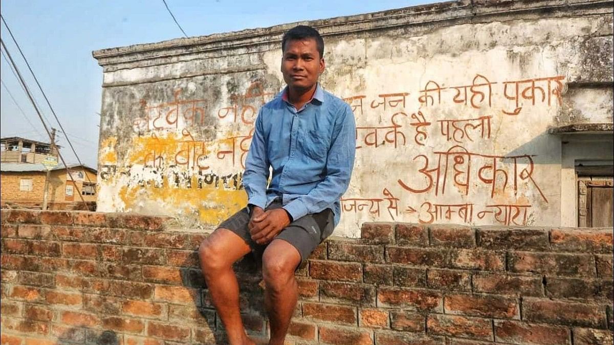 Shravan Kumar in Bardiya village | Praveen Jain | ThePrint