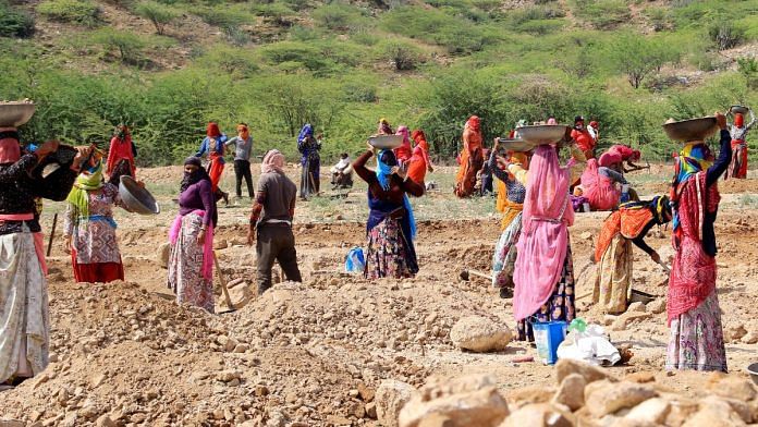 Representational image of women MGNREGS workers | ANI file photo