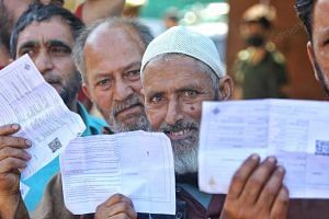 Voting underway in Anantnag, J&K | Praveen Jain | ThePrint