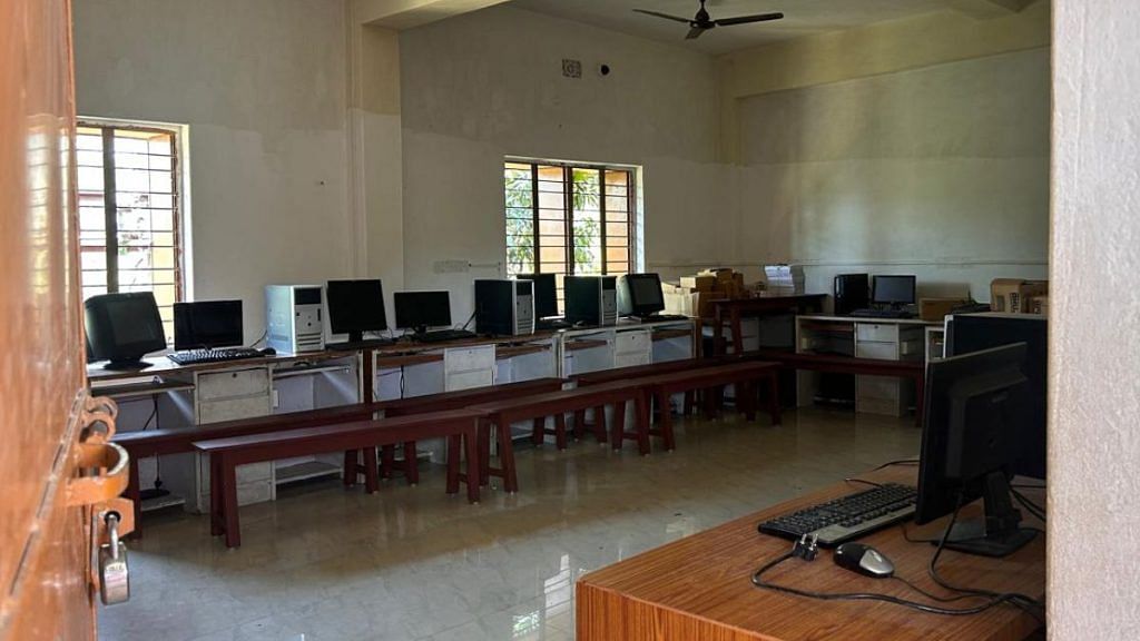 The computer laboratory at Saraswati Vidya Mandir | Sreyashi Dey | ThePrint