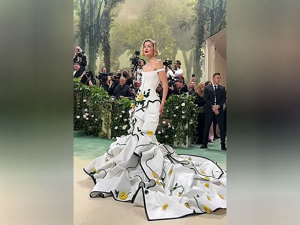 Gigi Hadid stuns in old Hollywood glamour at the Met Gala 2024