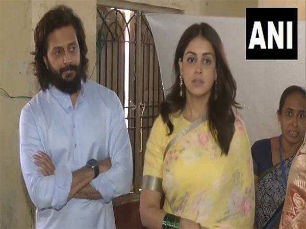 Riteish Deshmukh, Genelia Deshmukh cast their vote in Maharashtra's Latur