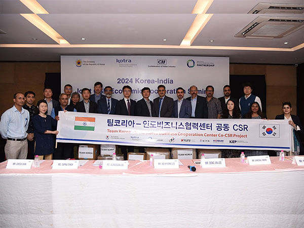 한국팀, J&K에 도착해 경제적 기회 모색 및 CSR 활동 추진