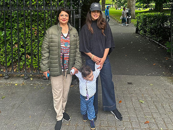 Priyanka Chopra relishes family time with daughter Malti Marie and mom in Ireland post 'Heads of State' wrap