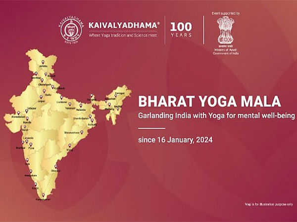 Bharat Yoga Mala by Kaivalyadhama Sweeps Across India, Garnering Massive Participation