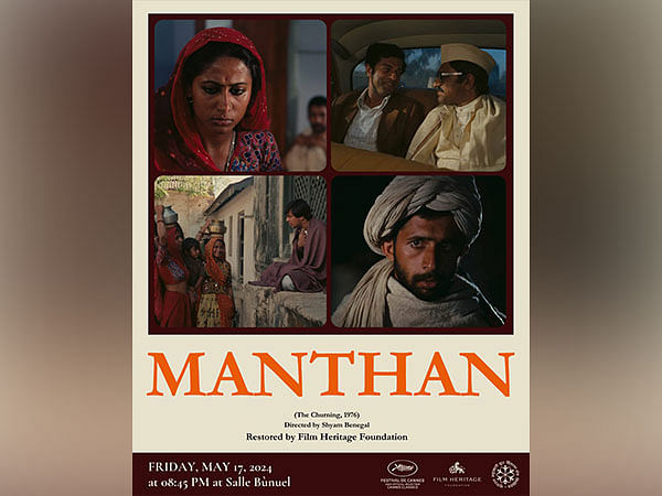 Shyam Benegal's 'Manthan', based on pioneering milk cooperative movement, to be showcased at Cannes today