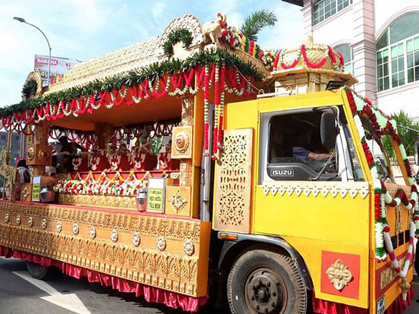 Sri Lanka: Rath Yatra of Holy Saryu water flagged off for Seetha Amman Temple 