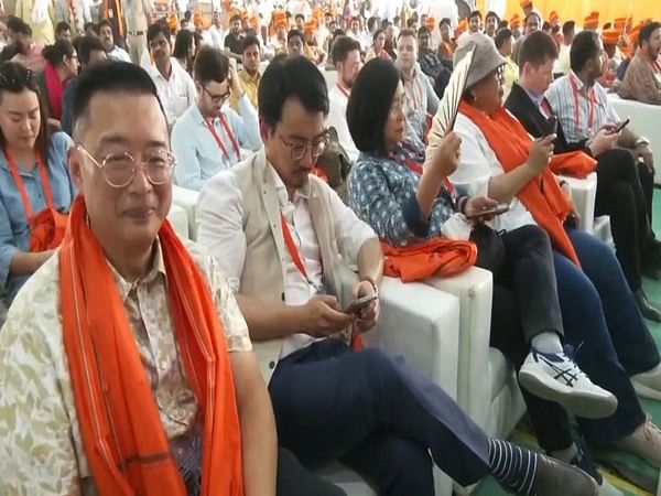 Foreign diplomats attend PM Modi's public meeting in Delhi 