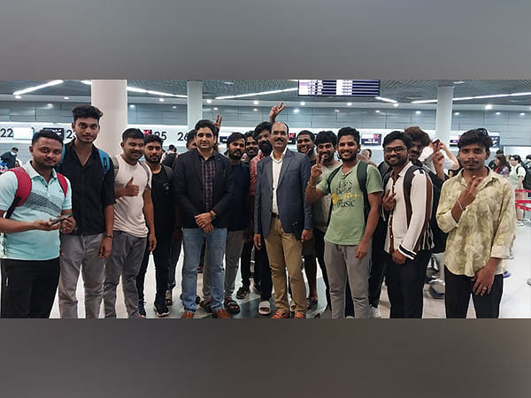 60 Indians rescued from job scam in Cambodia return home